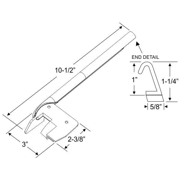 Quarter Window Filler Weatherstrips