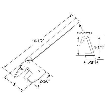 Quarter Window Filler Weatherstrips