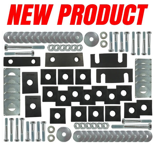 Body Mounts and Hardware Set - Convertible