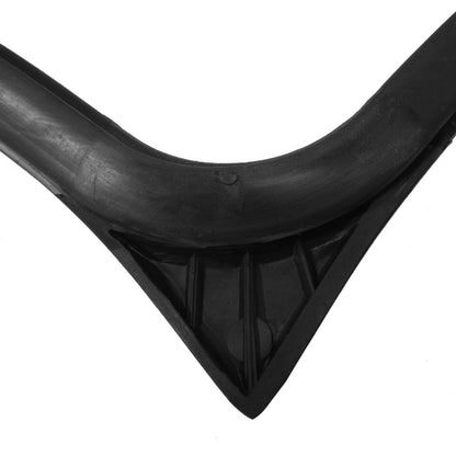 Windshield Gasket with Groove
