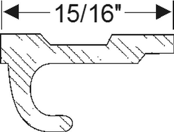 Convertible Roof Rail Weatherstrip