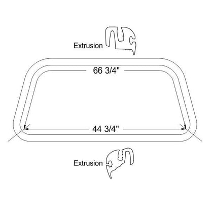 Rear Liftgate Window Gasket