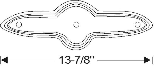 Trunk Emblem Mounting Pad