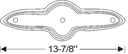 Trunk Emblem Mounting Pad