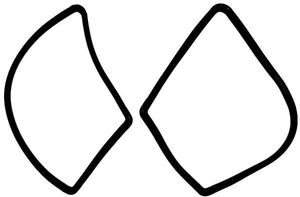 Rear Window Gasket Set