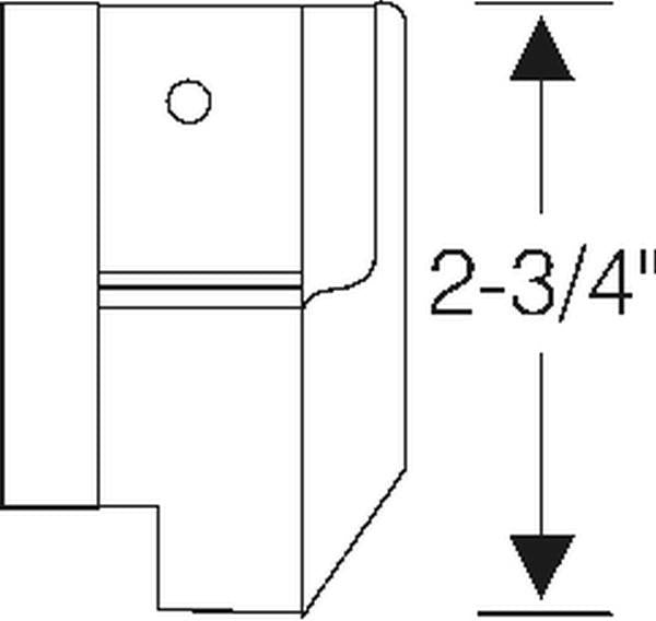 Rear Door Hinge Pillar Weatherstrip