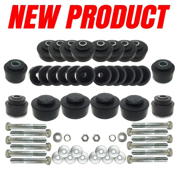 Body Mounts and Hardware Set - Convertible