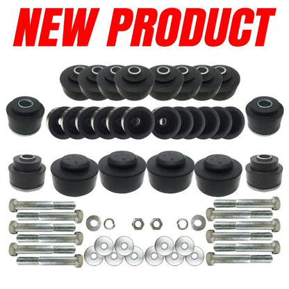 Body Mounts and Hardware Set - Convertible