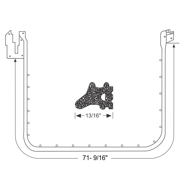 Rear Door Weatherstrip