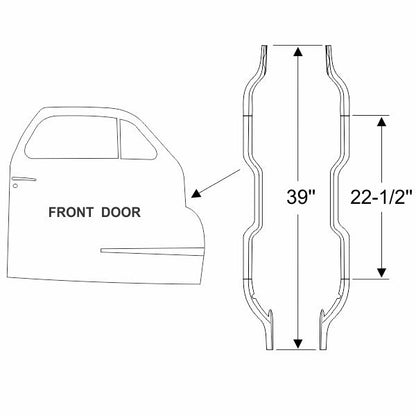 Front Door Opening Weatherstrips