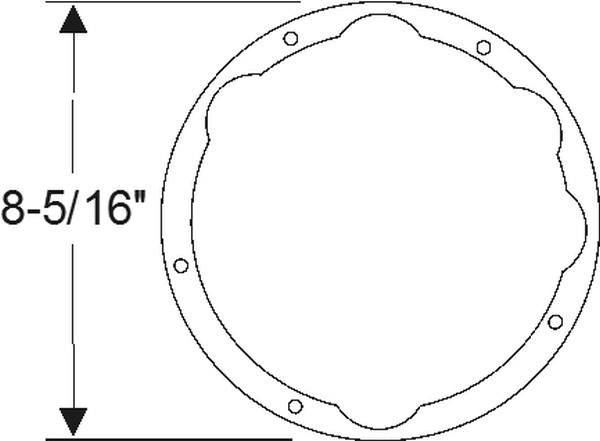 Headlight Body To Fender Mounting Gaskets