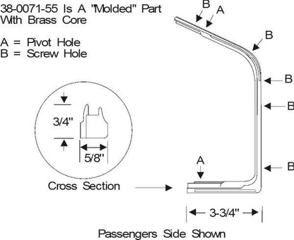 Front Door Vent Window Weatherstrips