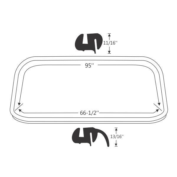 Rear Window Gasket