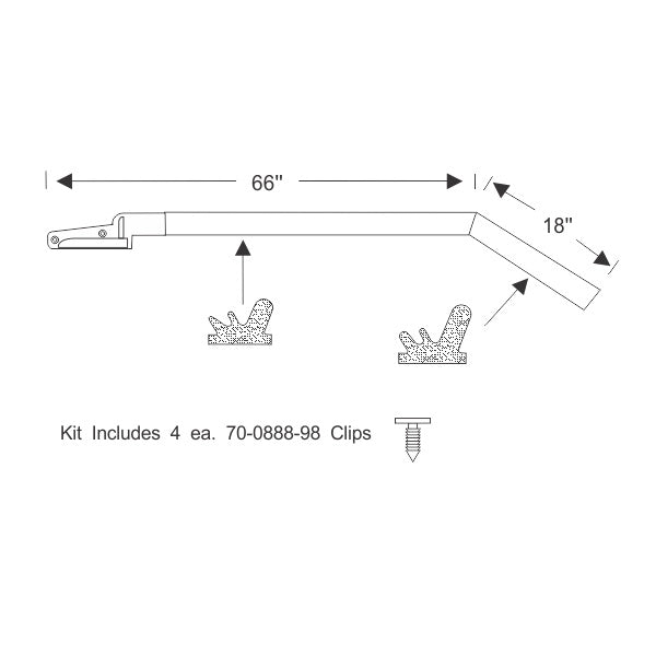 Hardtop Roof Rail Weatherstrips