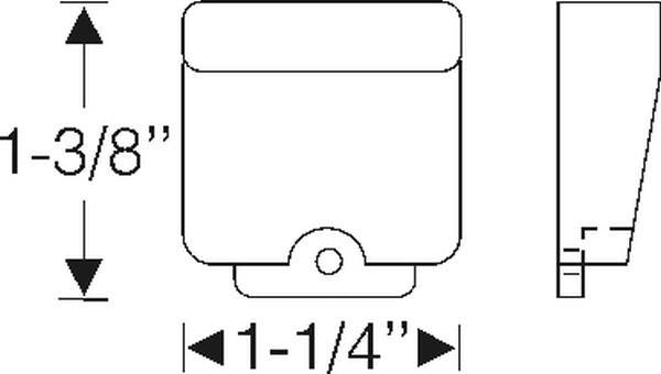 Rear Quarter Window Bumper