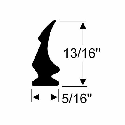 Swing-Out Windshield Weatherstrip