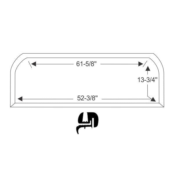 Rear Window Gasket