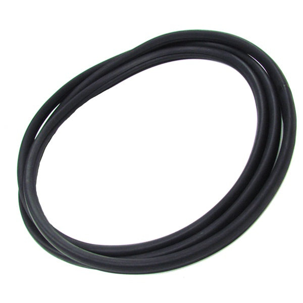 Rear Window Weatherstrip with Trim Groove