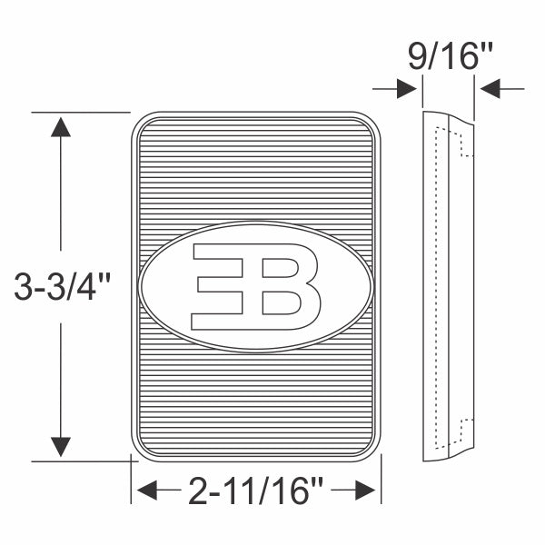 Brake and Clutch Pedal Pads