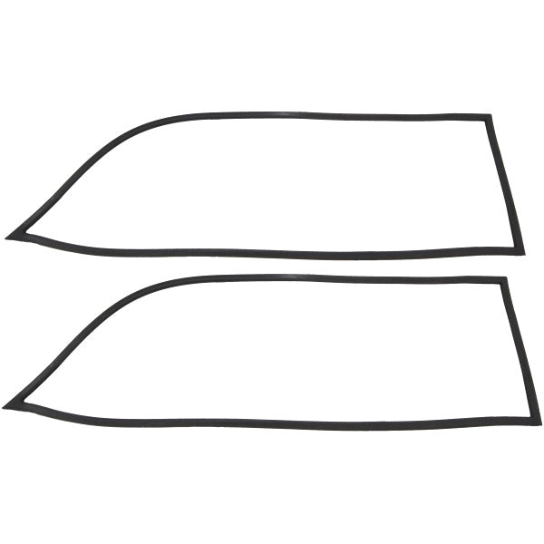 Rear Stationary Side Window Weatherstrips