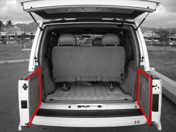 Rear Dutch (Half) Door Weatherstrip Set