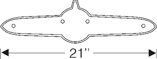 Trunk Emblem Mounting Pad
