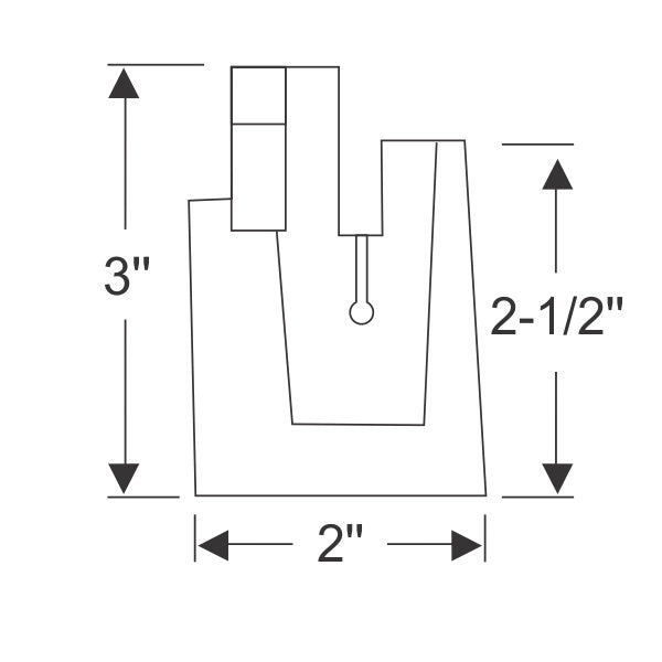 U Jamb Door Lock Pillar Fillers