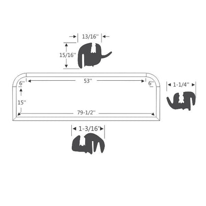 Rear Window Gasket