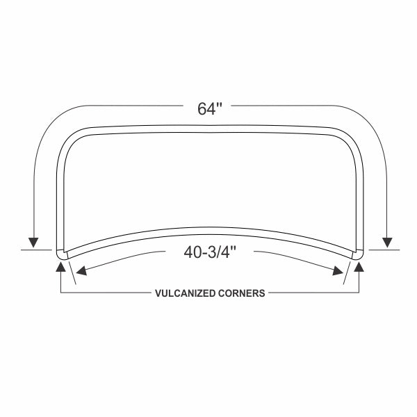 Windshield Frame To Body Weatherstrip