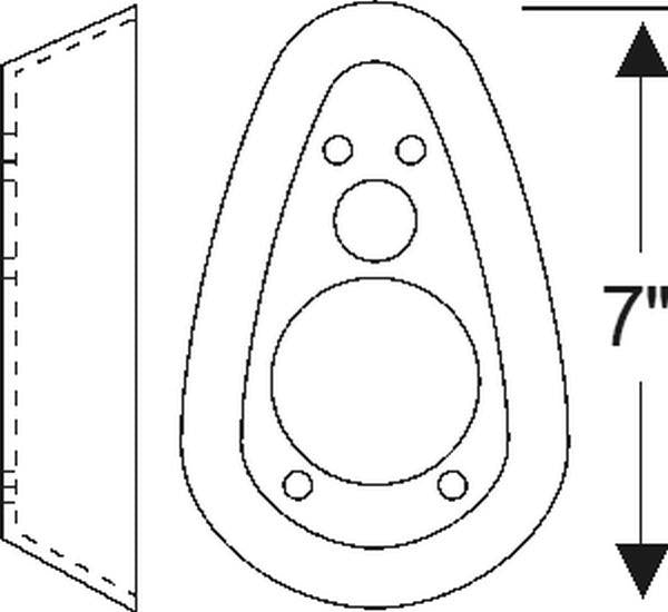 Headlight Mounting Pad