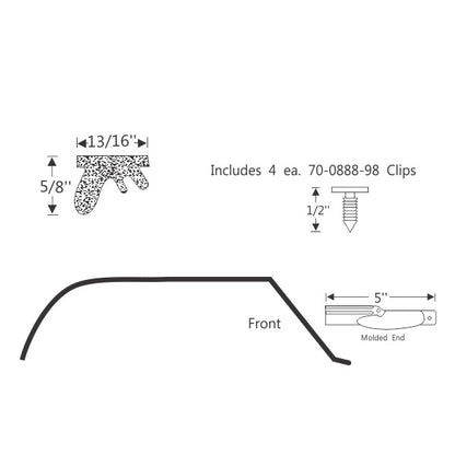 Hardtop Roof Rail Weatherstrips