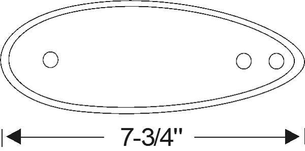 Taillight Mounting Pad