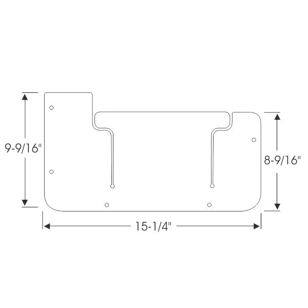 Splash Apron / A-Arm Dust Shield Fillers
