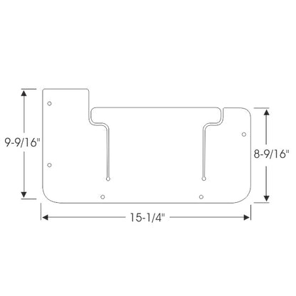 Splash Apron / A-Arm Dust Shield Fillers