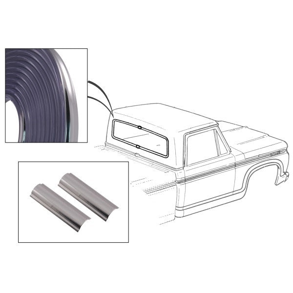 Flexible Plastic Chrome Molding