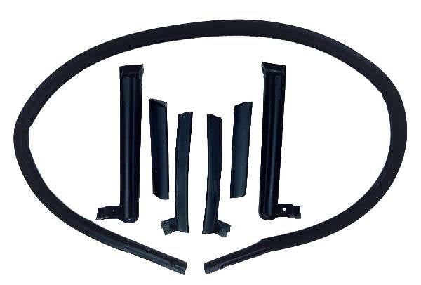 Convertible (Soft Top) Roof Rail Weatherstrip Set