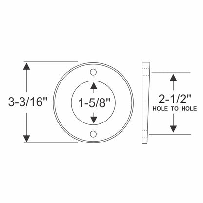 Back-Up Light To Body Gasket
