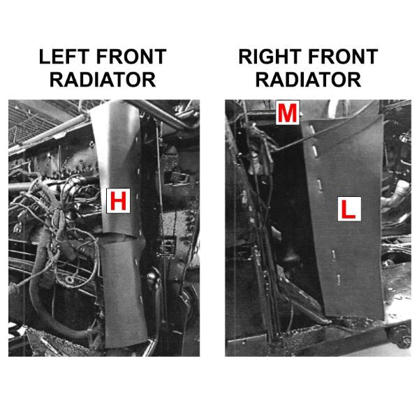 Inner Fender Splash Apron / Dust Shield Set