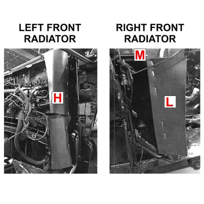 Inner Fender Splash Apron / Dust Shield Set