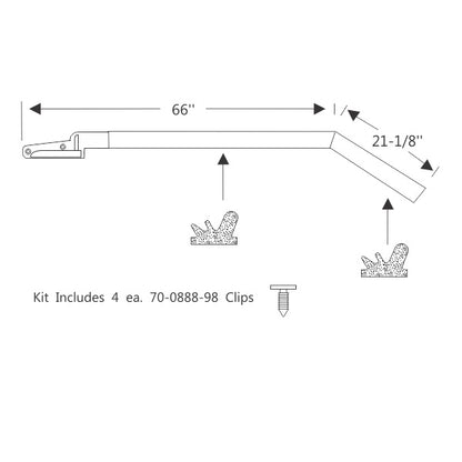 Hardtop Roof Rail Weatherstrips