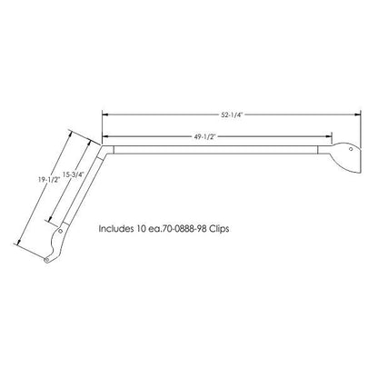 Hardtop Roof Rail Weatherstrips