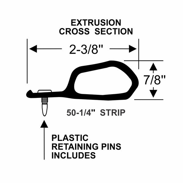 Hood To Cowl Weatherstrip