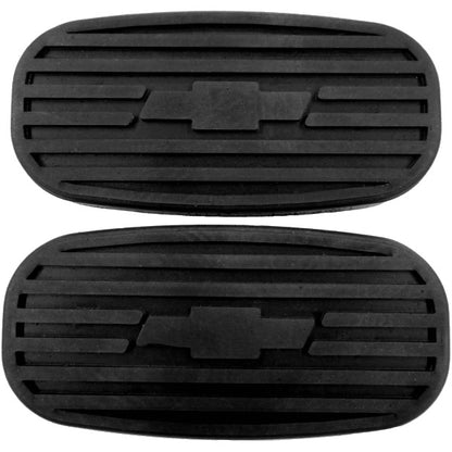 Clutch and Brake Pedal Pads - Bowtie Emblem
