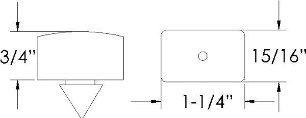Hood To Fender Bumper Set