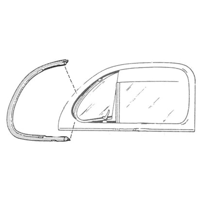 Front Door Vent Window Weatherstrips