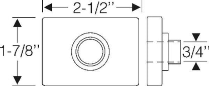Body To Frame Mounting Pad