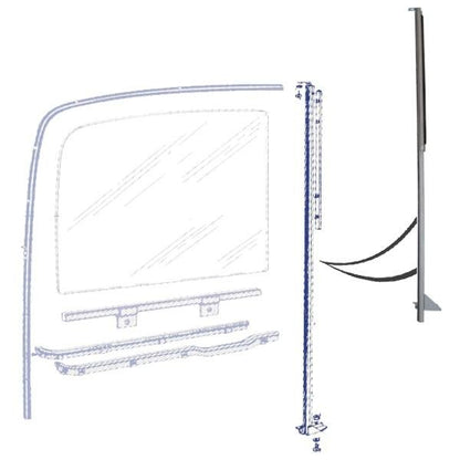 Vent Window Division Bar Assembly - Left