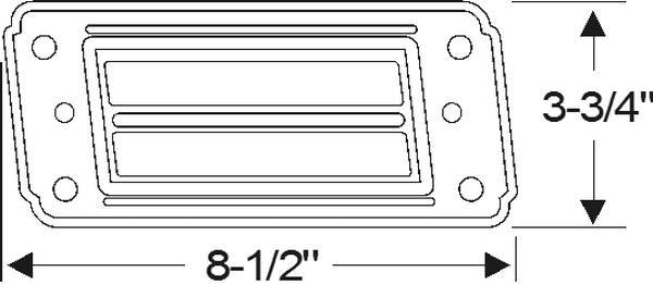 Taillight Mounting Pad