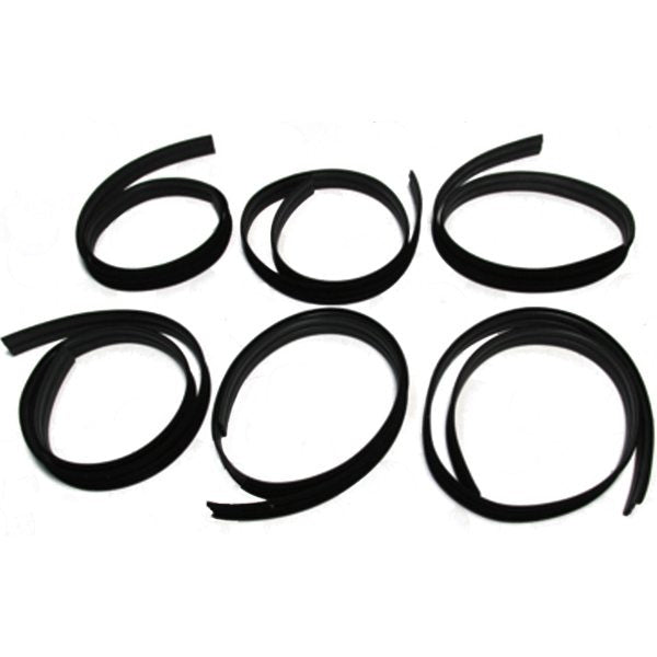 Side Window Glass Upper Run Channel Set
