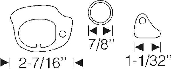 Door Handle Gasket Set